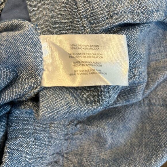 Gap Shorts Women XS Navy White Flat front Pull On Pockets - Picture 4 of 4